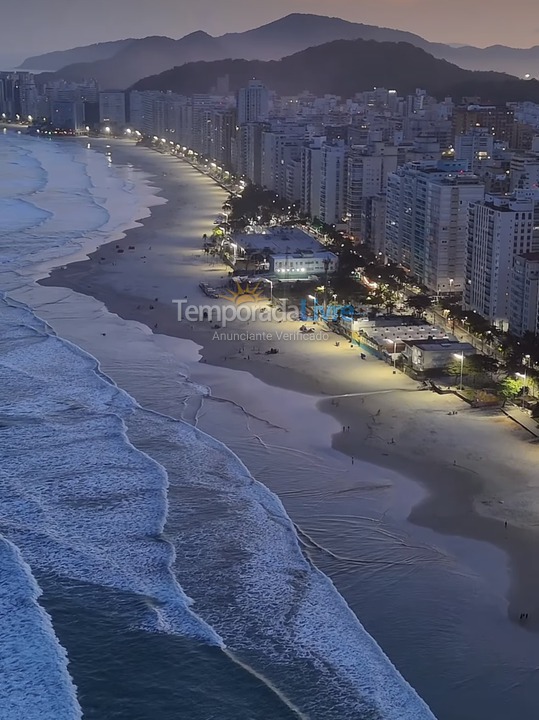 Apartment for vacation rental in Guarujá (Pitangueiras)