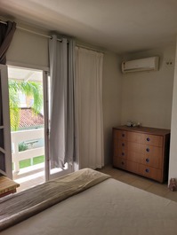 1º andar - quarto casal 1 com varanda