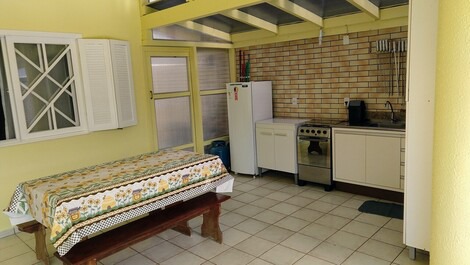 Vista da área gourmet