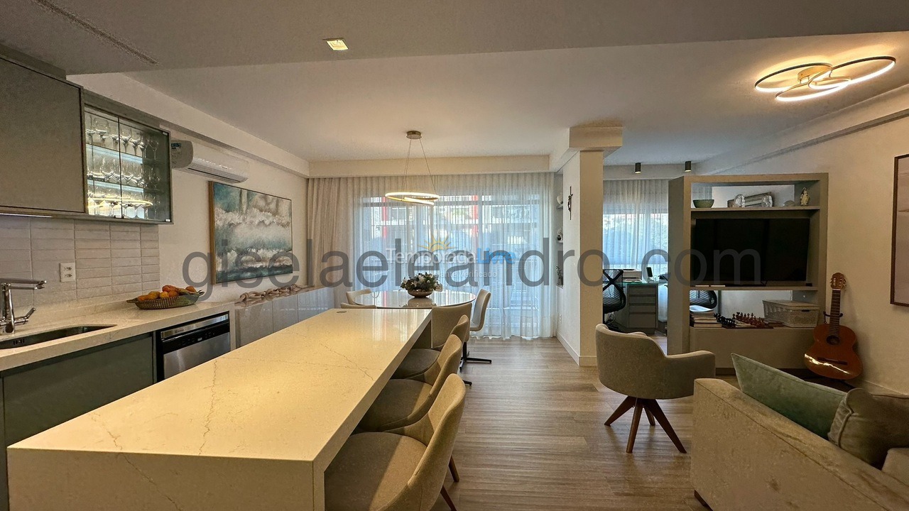 Apartamento para aluguel de temporada em Florianopolis (Jurerê Internacional)