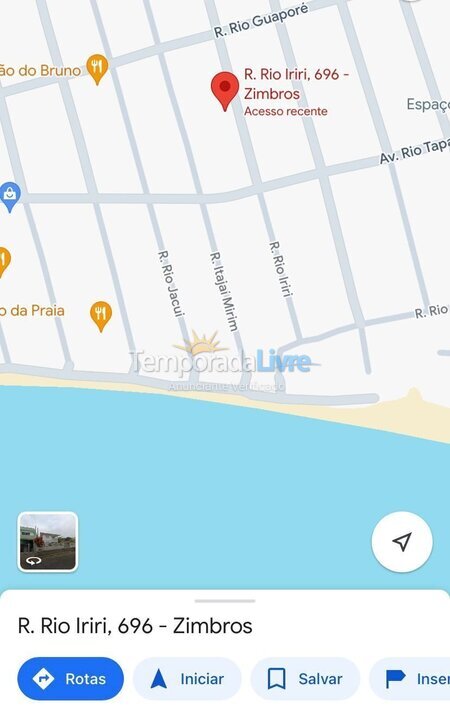 Casa para alquiler de vacaciones em Bombinhas (Praia de Zimbros)