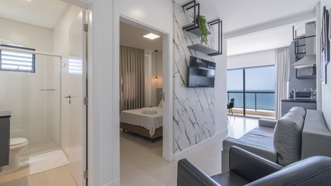 Panoramic Oceanfront Apartment - for 2 adults and 2 children