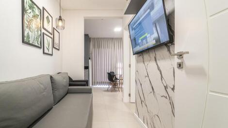 Apartamento frente al mar con jacuzzi