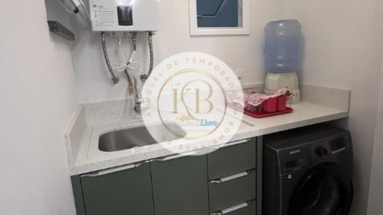 Apartment for vacation rental in Bombinhas (Canto Grande)