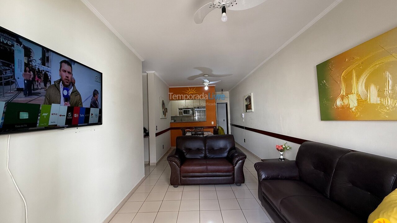 Apartamento para alquiler de vacaciones em Ubatuba (Praia Grande)