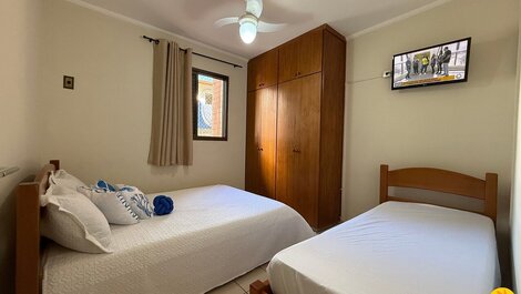 Thel Ubatuba - Acogedor apartamento a 200 metros de Praia Grande – Marapendi