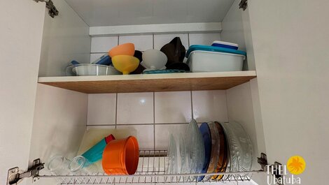 Thel Ubatuba - A 200 metros de Praia Grande 01 dormitorio, Ilha do...