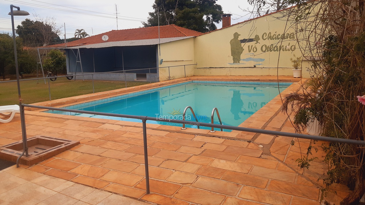 Chácara / sítio para aluguel de temporada em Rio Claro (Alto do Santana)