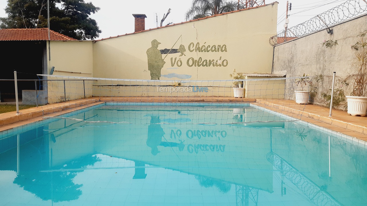 Chácara / sítio para aluguel de temporada em Rio Claro (Alto do Santana)