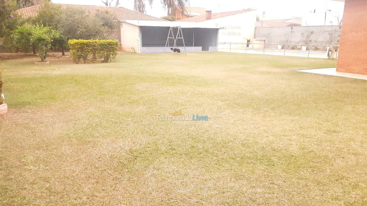 Chácara / sítio para aluguel de temporada em Rio Claro (Alto do Santana)