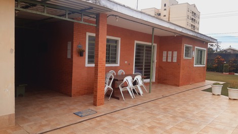 Área churrasco, entrada