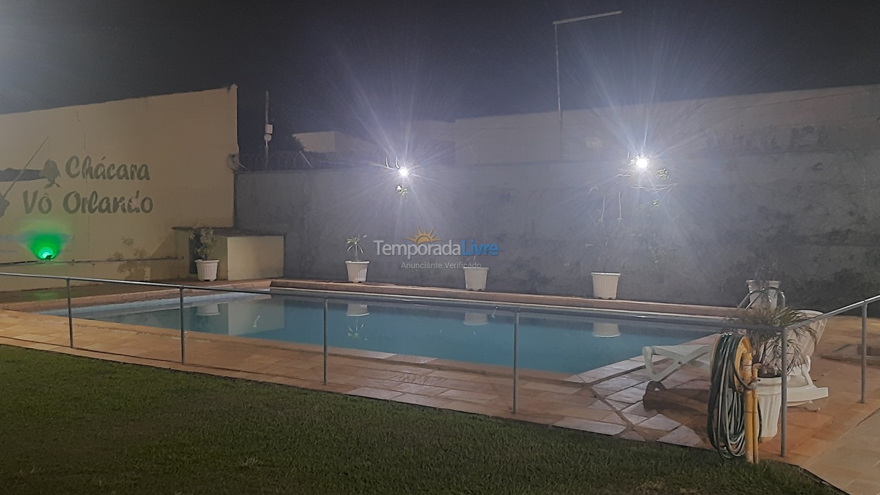 Chácara / sítio para aluguel de temporada em Rio Claro (Alto do Santana)