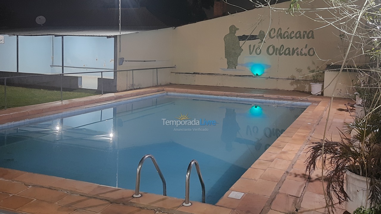 Chácara / sítio para aluguel de temporada em Rio Claro (Alto do Santana)