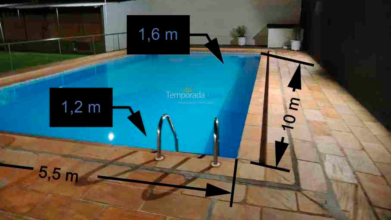 Chácara / sítio para aluguel de temporada em Rio Claro (Alto do Santana)