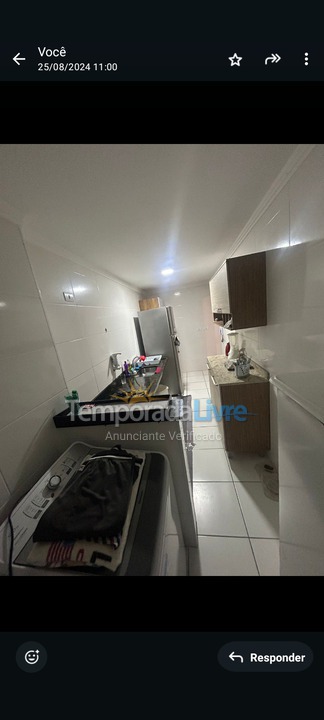 Apartamento para aluguel de temporada em Praia Grande (Canto do Forte)