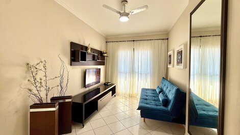 M009- EDIFICIO FRENTE AL MAR CON PISCINA 1 DORM (11) 98167-1362