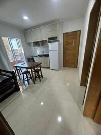 Sala com cozinha americana 