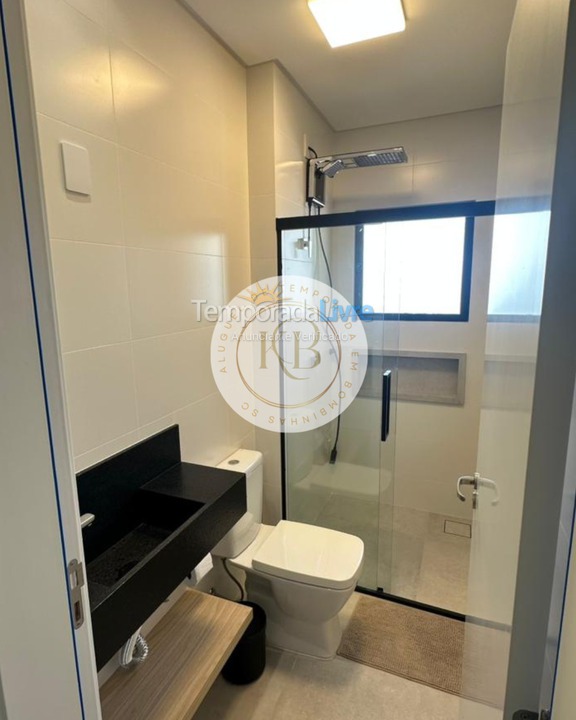 Apartment for vacation rental in Bombinhas (Canto Grande)