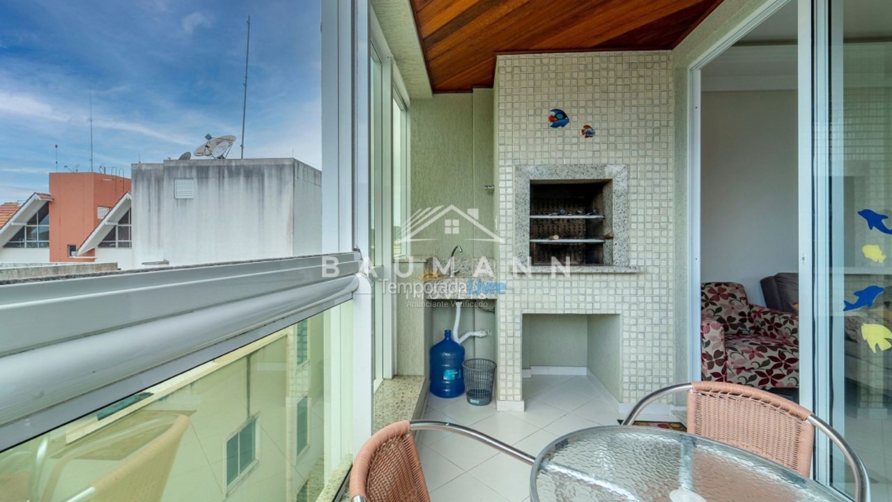 Apartamento para alquiler de vacaciones em Bombinhas (Praia de Bombas)