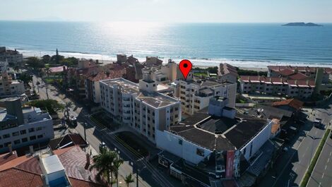 Vista do alto (distância da praia e centrinho)