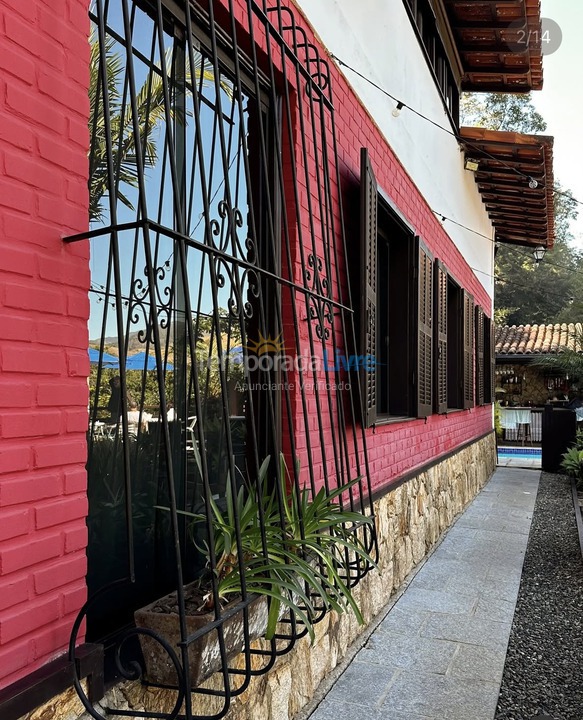 Casa para alquiler de vacaciones em Petrópolis (Itaipava)