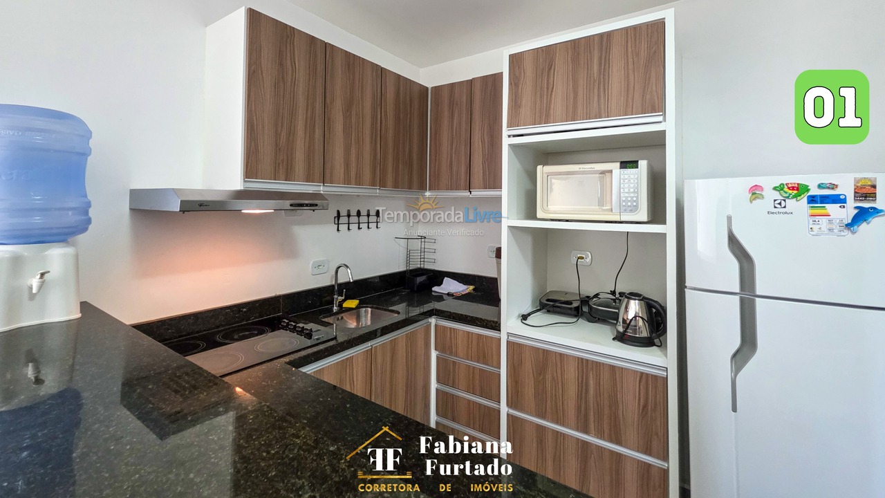 Apartment for vacation rental in São Francisco do Sul (Enseada)