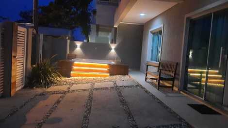 Casa con spa a 30 metros de la playa, en el encantador pueblo de Canto Grande