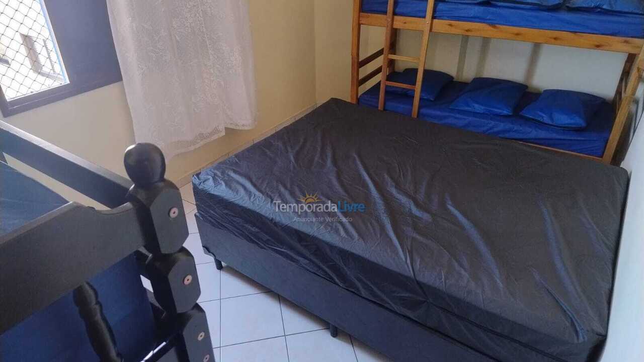 Apartment for vacation rental in Praia Grande (Vila Mirim)