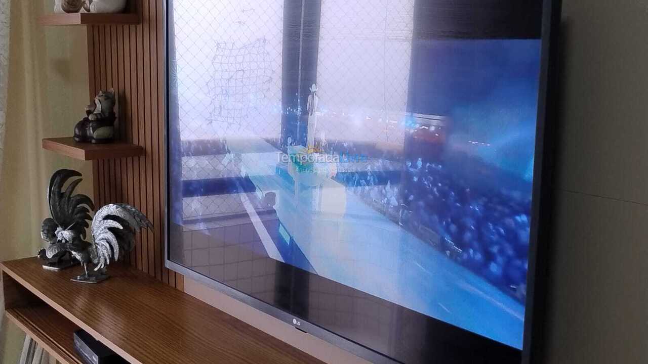 Apartment for vacation rental in Praia Grande (Vila Mirim)