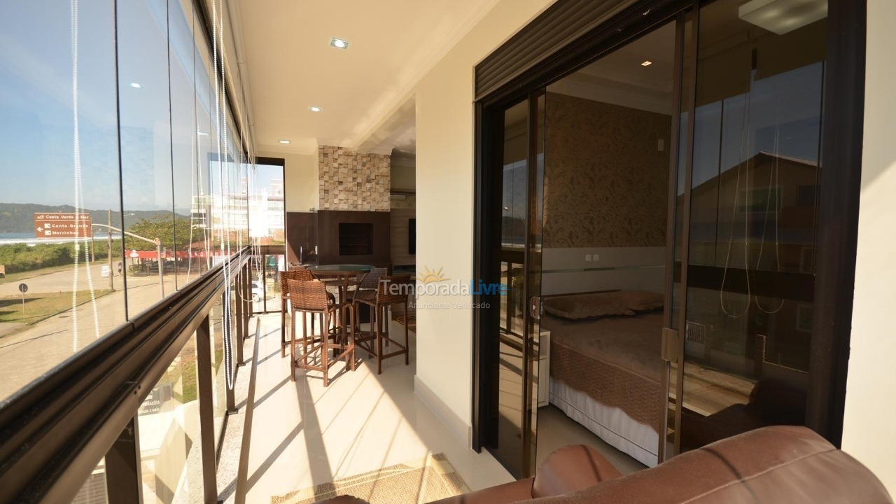 Apartment for vacation rental in Bombinhas (Canto Grande)