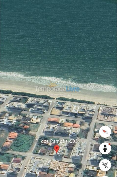 Apartamento para aluguel de temporada em Governador Celso Ramos (Praia de Palmas)