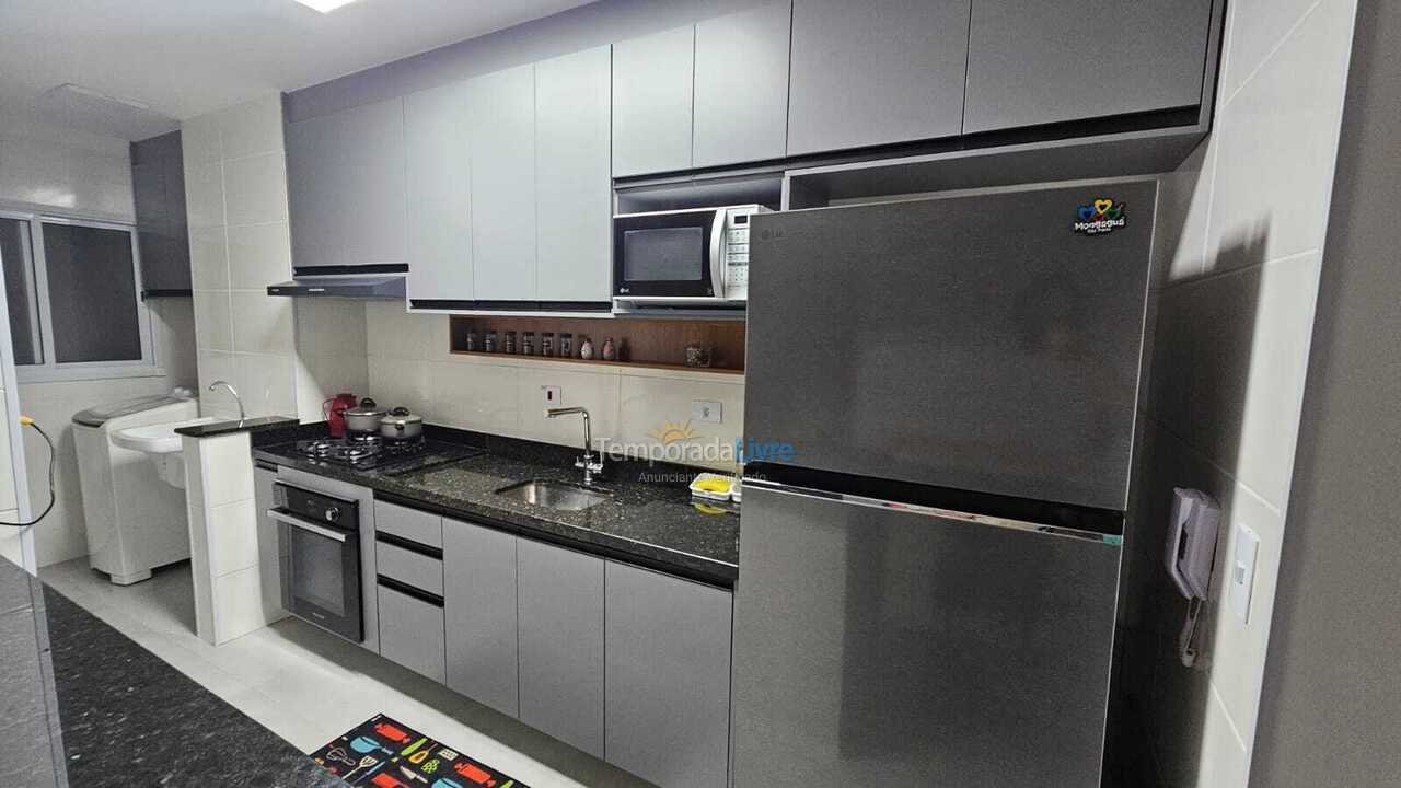 Apartamento para aluguel de temporada em Mongaguá (Vila Atlântica)
