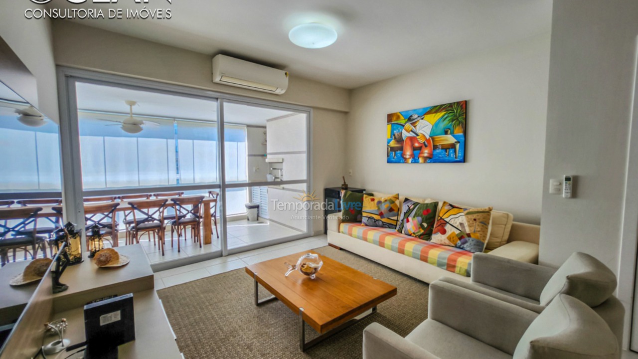 Apartamento para alquiler de vacaciones em Bertioga (Riviera de São Lourenço)