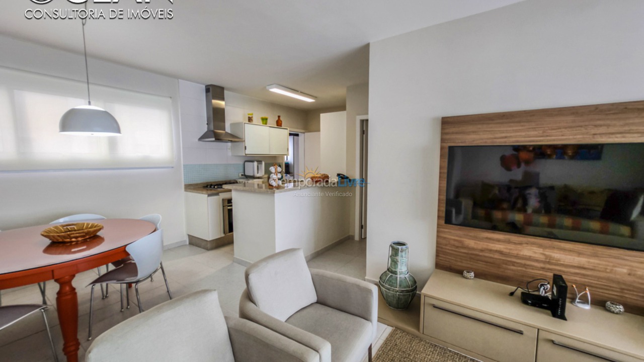 Apartamento para alquiler de vacaciones em Bertioga (Riviera de São Lourenço)