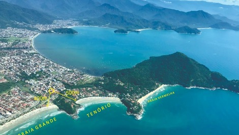 Entre as 2 melhores praias de ubatuba 