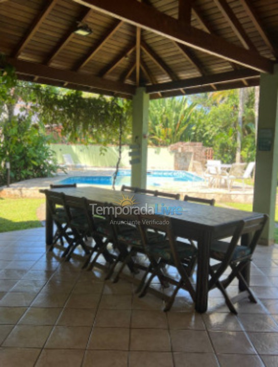 Casa para alquiler de vacaciones em Bertioga (Praia de Guaratuba)