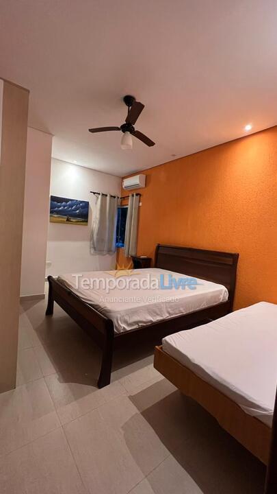 Casa para alquiler de vacaciones em Bertioga (Praia de Guaratuba)