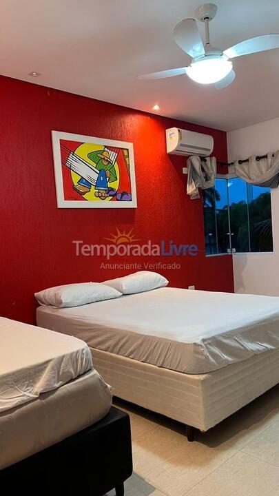 Casa para alquiler de vacaciones em Bertioga (Praia de Guaratuba)