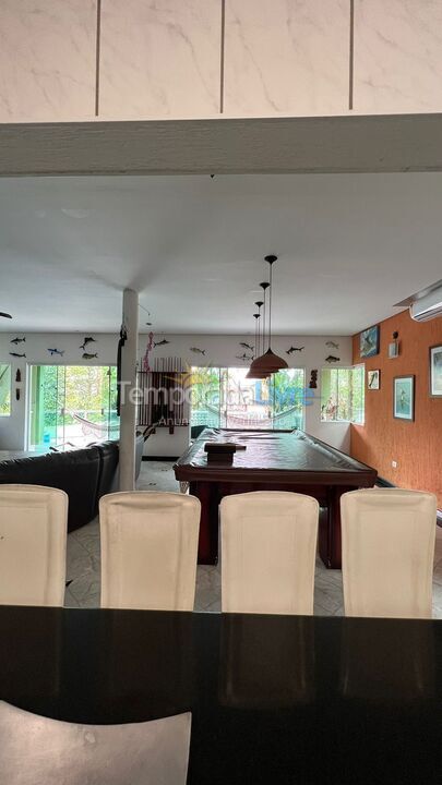 Casa para alquiler de vacaciones em Bertioga (Praia de Guaratuba)