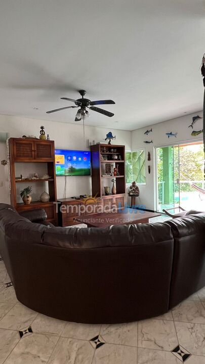 Casa para alquiler de vacaciones em Bertioga (Praia de Guaratuba)