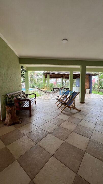 Casa para alquiler de vacaciones em Bertioga (Praia de Guaratuba)