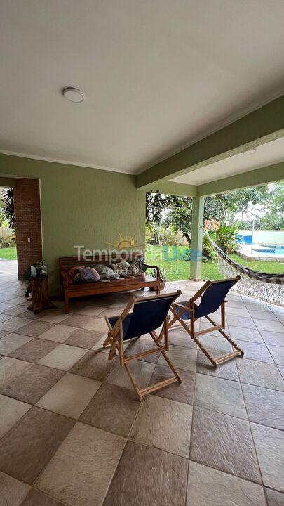 Casa para alquiler de vacaciones em Bertioga (Praia de Guaratuba)