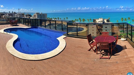 Apto Port Ville 715 Piscina con vista panorámica