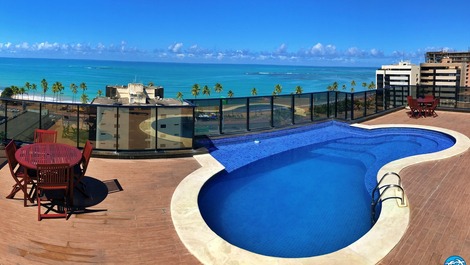 Apto Port Ville 715 Piscina con vista panorámica