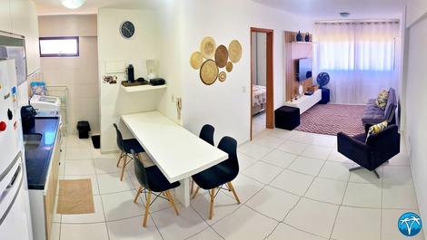 Apto Port Ville 715 Piscina con vista panorámica