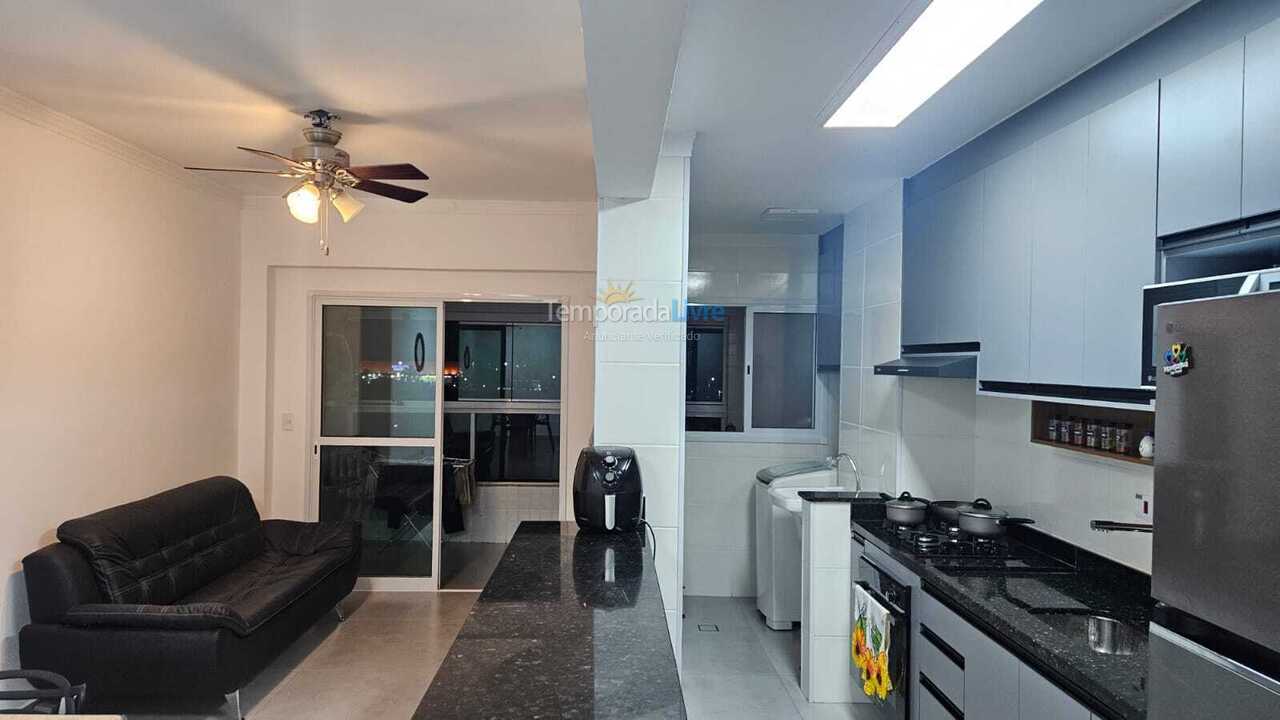 Apartamento para aluguel de temporada em Mongaguá (Vila Atlântica)