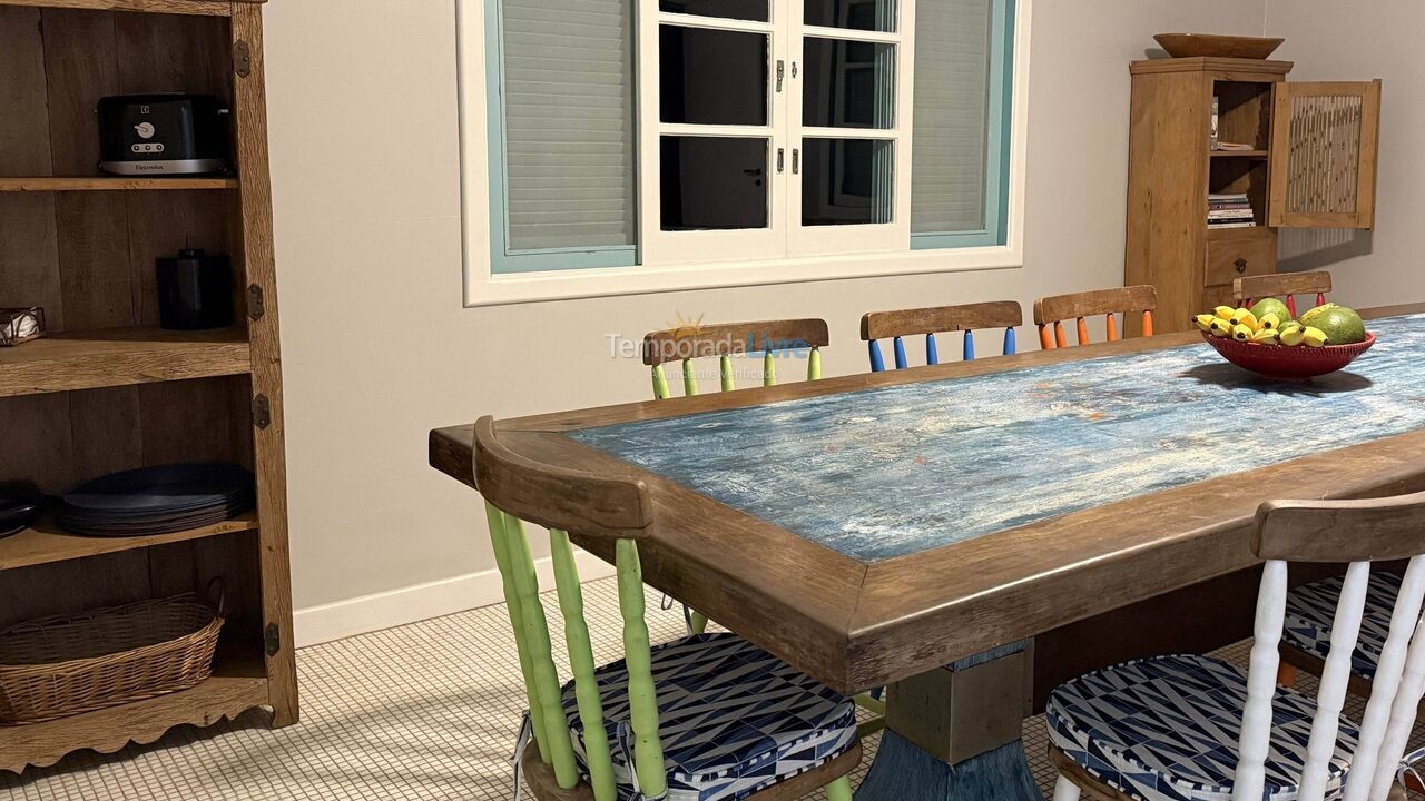 Casa para alquiler de vacaciones em Ilhabela (Praia de Santa Tereza)