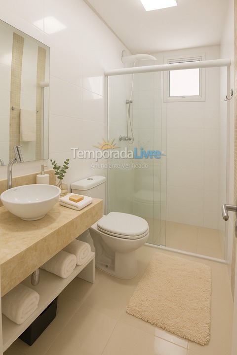 Apartment for vacation rental in Itapema (Meia Praia)