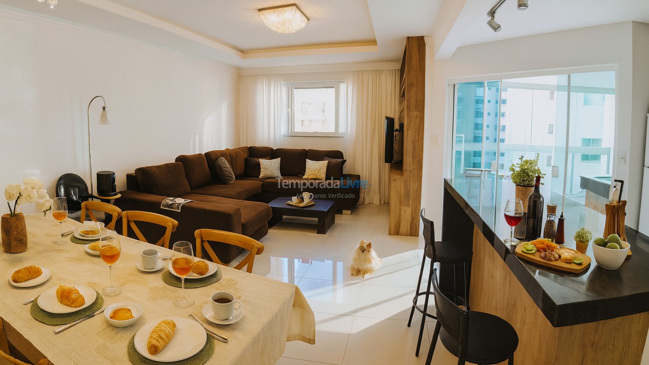 Apartment for vacation rental in Itapema (Meia Praia)