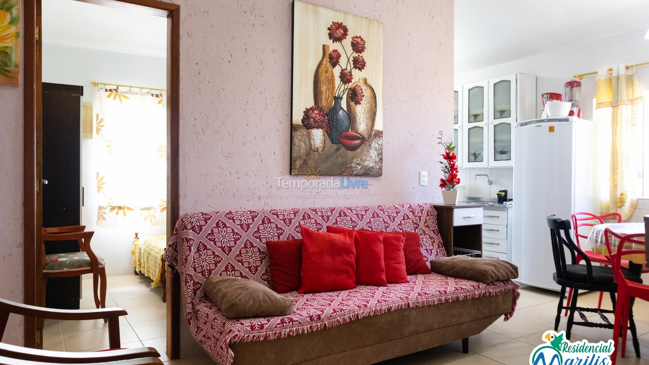 Apartamento para alquiler de vacaciones em Palhoça (Ponta do Papagaio)